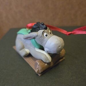 Gray Donkey Holiday Ornament